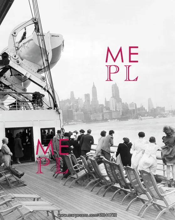 : Arrival of the Bremen in New York, 1939 : Arrival of the Bremen in New York, 1939