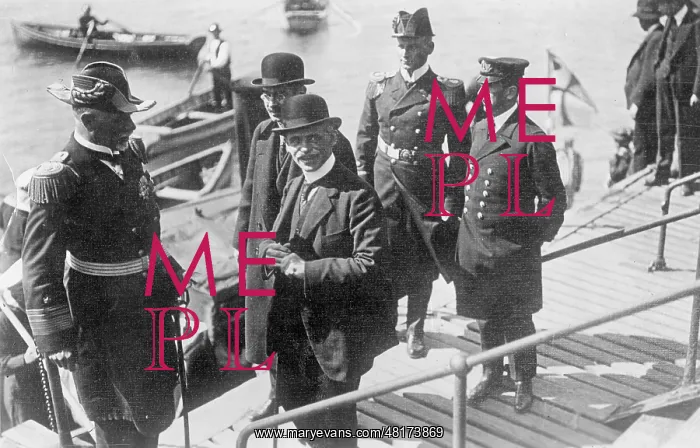 : Arrival of Count Maximilian von Spee in Valparaiso, 1914 : Arrival of Count Maximilian von Spee in Valparaiso, 1914
