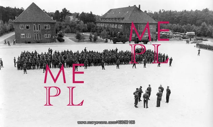 : Arrival of Danish soldiers at Jever baracks : Arrival of Danish soldiers at Jever baracks