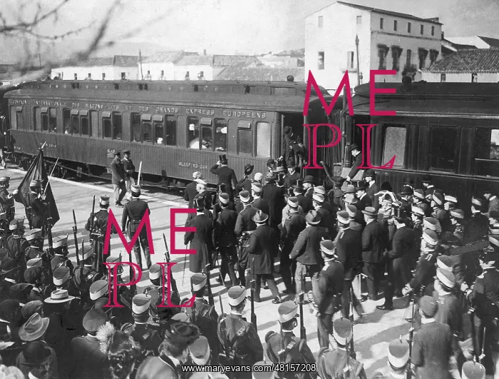 : Arrival of delegates to the Conference of Algeciras, 1906 : Arrival of delegates to the Conference of Algeciras, 1906