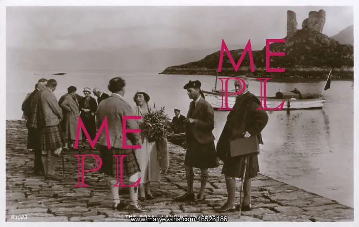 : The arrival of the Duke and Duchess of York to Skye : The arrival of the Duke and Duchess of York to Skye