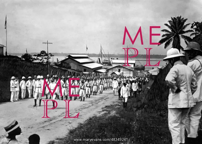 : Arrival of German soldiers in Cameroon : Arrival of German soldiers in Cameroon