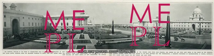 : Arrival of Lord Irwin at inauguration of New Delhi : Arrival of Lord Irwin at inauguration of New Delhi