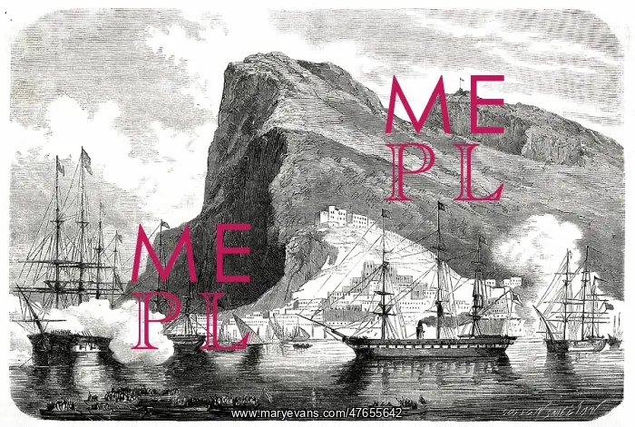 : The Arrival of Maximilian at Gibraltar : The Arrival of Maximilian at Gibraltar