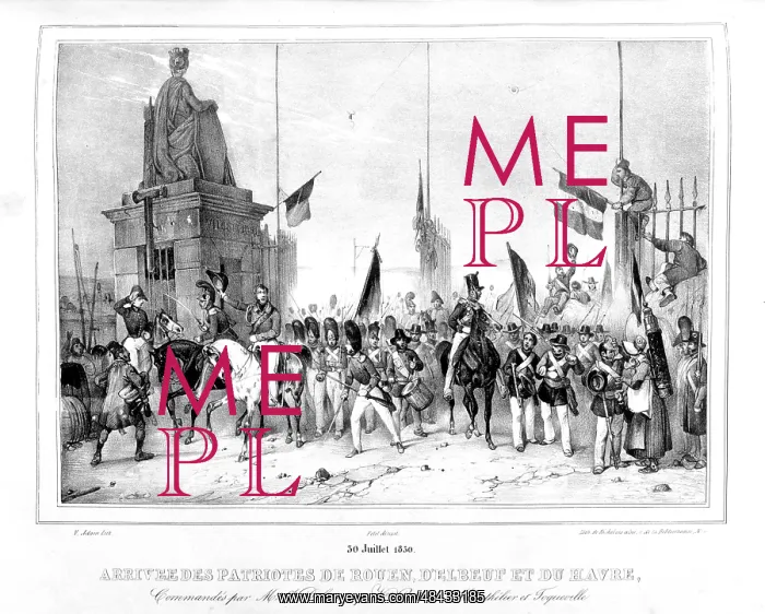 : Arrival in Paris of the Patriots from Rouen and : Arrival in Paris of the Patriots from Rouen and