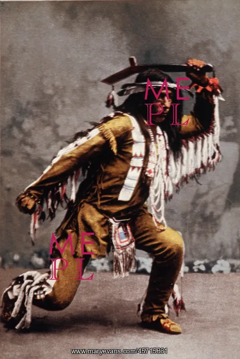 : An Arrow Maker, Native American Brave of the Ojibwa tribe : An Arrow Maker, Native American Brave of the Ojibwa tribe