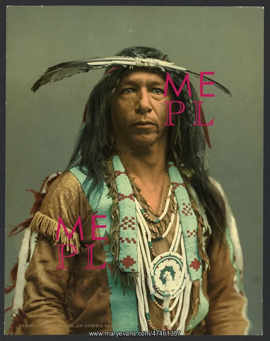  : Arrowmaker, an Ojibwa brave