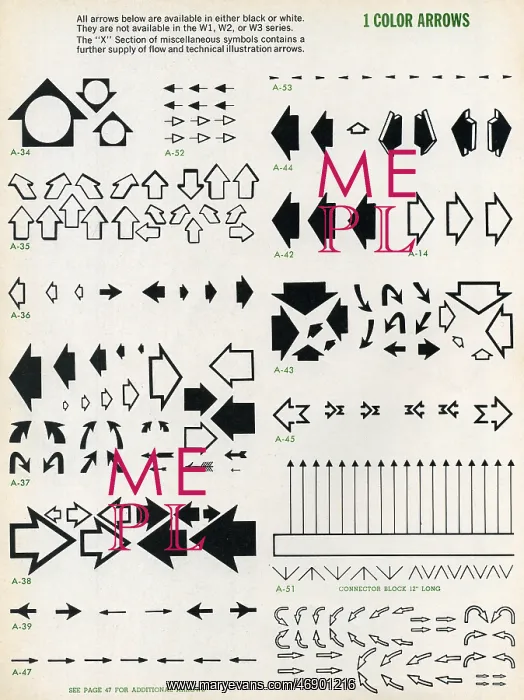 : Arrows - typefaces and arrows : Arrows - typefaces and arrows