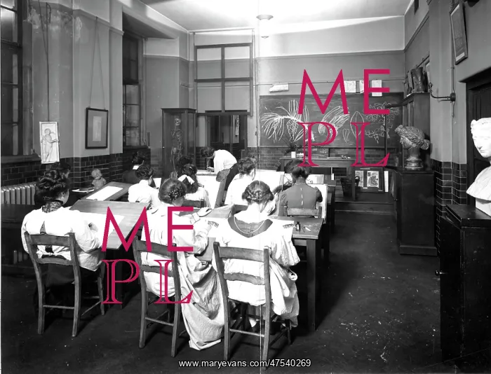 : Art class 1911 : Art class 1911