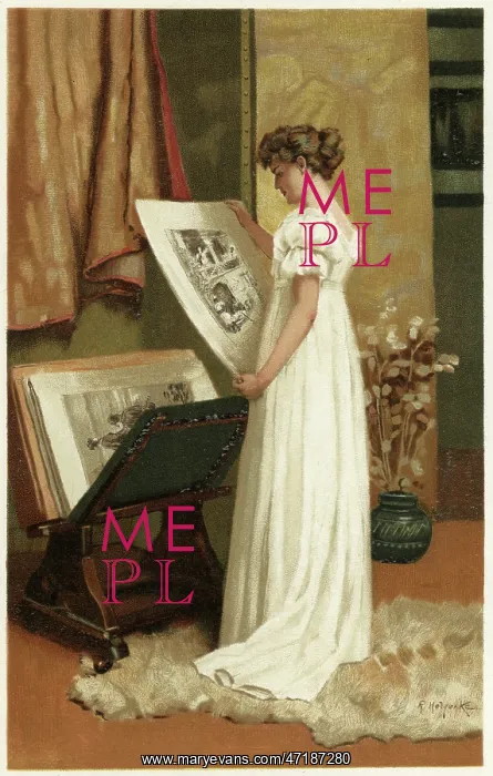 : ART / COLLECTING / LADY 1901 : ART / COLLECTING / LADY 1901