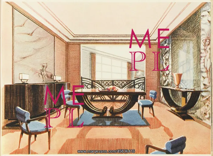  : Art Deco Dining Room