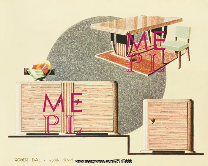 : Art Deco Dining Suite : Art Deco Dining Suite