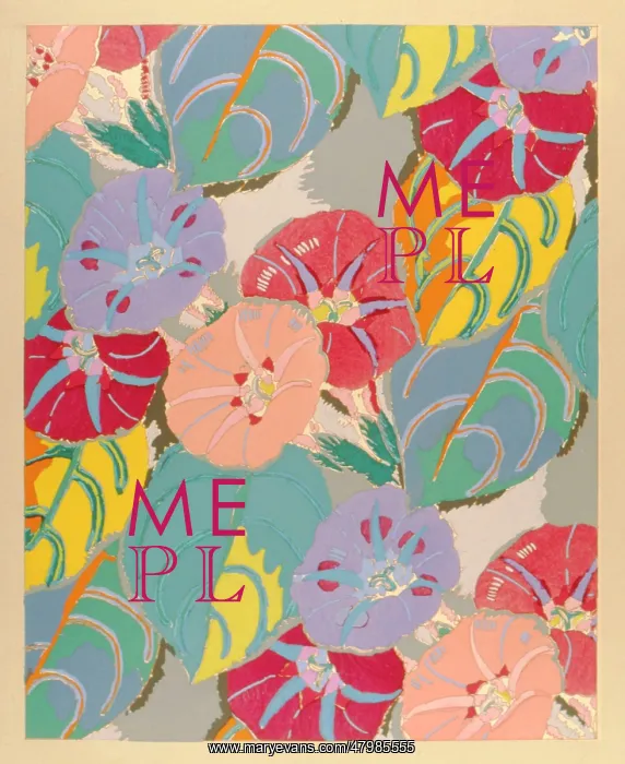: Art Deco floral chocolate box design : Art Deco floral chocolate box design
