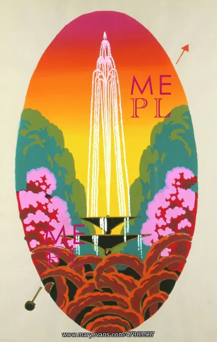 : Art Deco fountain : Art Deco fountain