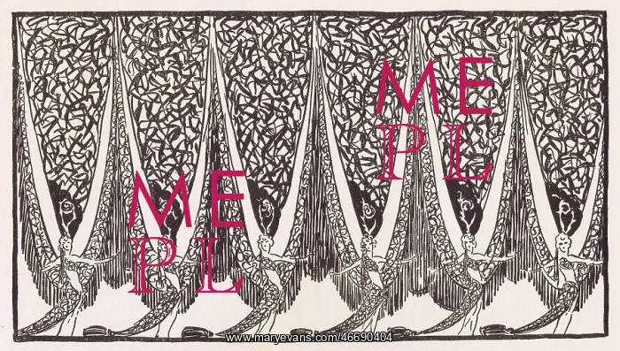 : Art deco illustration by Gesmar, 1924 : Art deco illustration by Gesmar, 1924