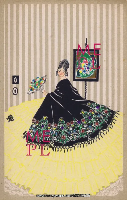  : Art deco postcard by Longley