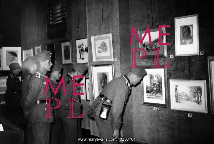 : Art exhibition in Paris, 1941 : Art exhibition in Paris, 1941
