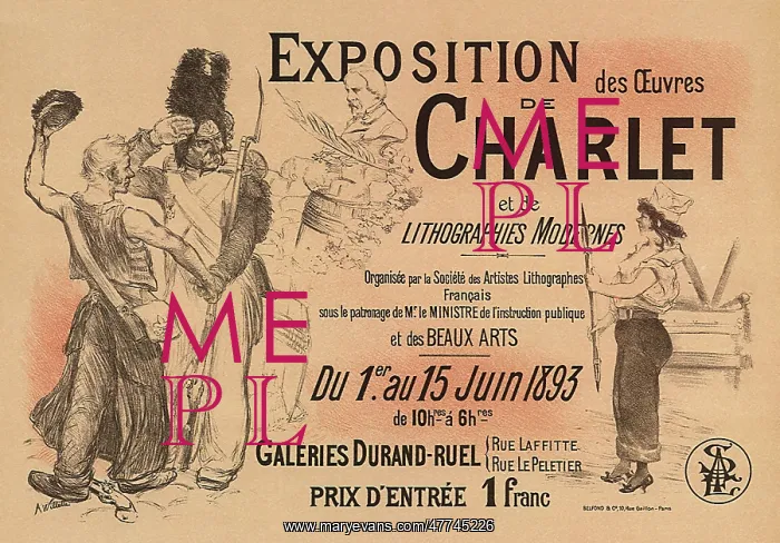 : Art Exibition Poster for Nicolas-Toussaint : Art Exibition Poster for Nicolas-Toussaint