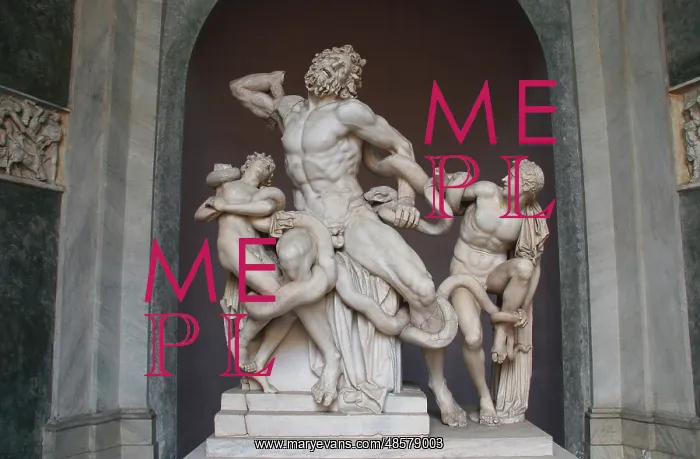 : Art Greek. Hellenistic. The Statue of Lacoon (Laacoonte). 2 : Art Greek. Hellenistic. The Statue of Lacoon (Laacoonte). 2