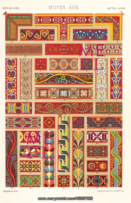 : Art of the Middle Ages: Manuscript decorations, 8th century : Art of the Middle Ages: Manuscript decorations, 8th century