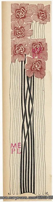 : Art Nouveau Flowers : Art Nouveau Flowers