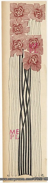 : Art Nouveau Flowers : Art Nouveau Flowers