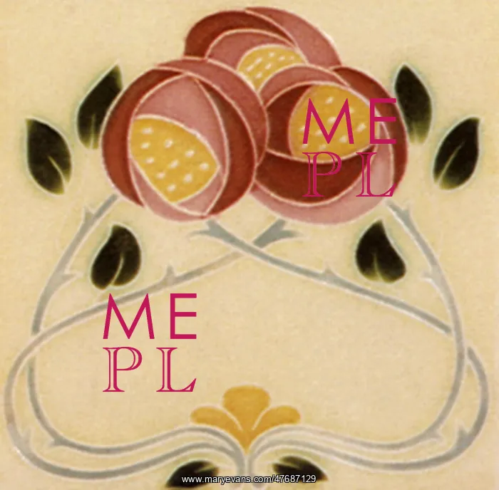  : Art Nouveau Flowers