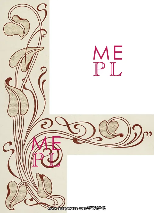 : Art Nouveau Motif : Art Nouveau Motif