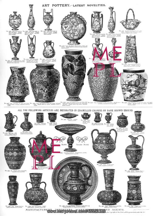 : Art pottery, Latest Novelties, Plate 89 : Art pottery, Latest Novelties, Plate 89