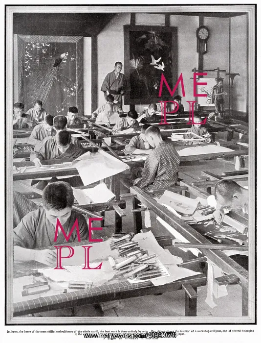 : Art school in Japan 1910 : Art school in Japan 1910