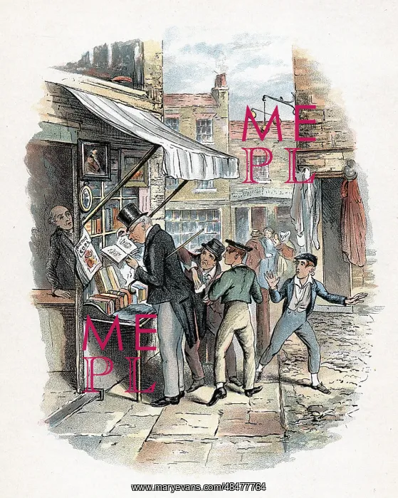 : The Artful Dodger picking a pocket to the amazement : The Artful Dodger picking a pocket to the amazement
