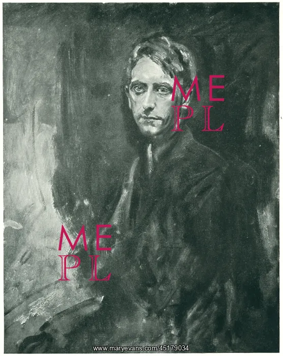 : Arthur Ambrose McEvoy Self Portrait : Arthur Ambrose McEvoy Self Portrait
