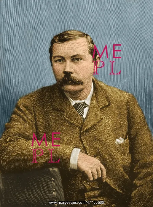 : Arthur Conan Doyle, Scottish Author : Arthur Conan Doyle, Scottish Author