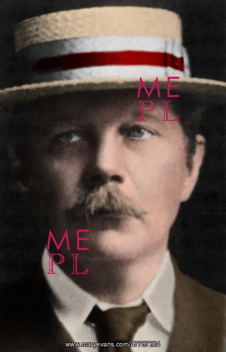 : Arthur Conan Doyle, Scottish Author : Arthur Conan Doyle, Scottish Author