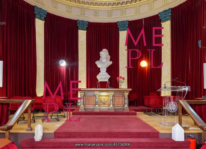 : Arthur Groussier Temple, Musee de la Franc-Maconnerie : Arthur Groussier Temple, Musee de la Franc-Maconnerie
