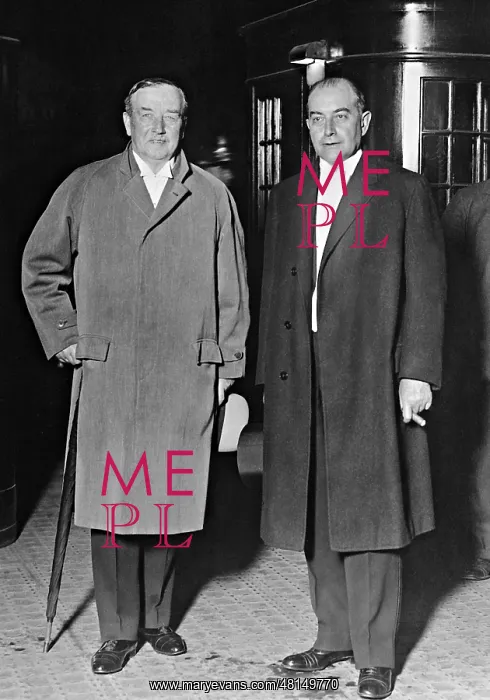: Arthur Henderson and Julius Curtius in Berlin, 1931 : Arthur Henderson and Julius Curtius in Berlin, 1931