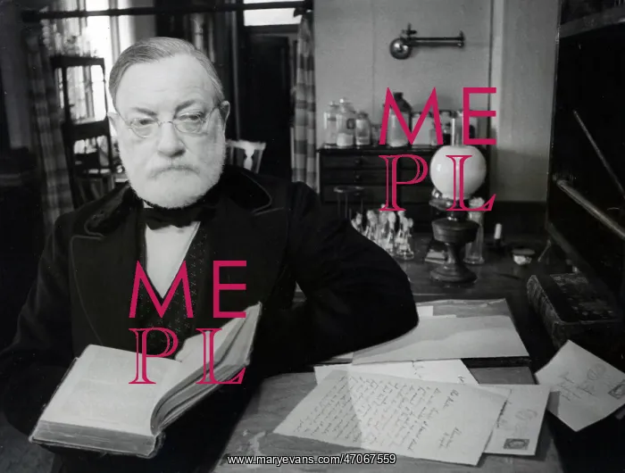 : Arthur Lowe as Louis Pasteur in BBC TV series : Arthur Lowe as Louis Pasteur in BBC TV series