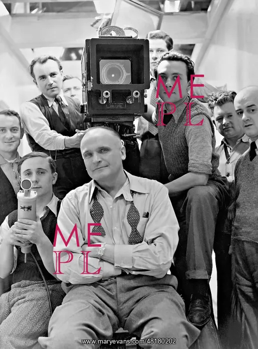 : Arthur Robison during filming of The unmarried widow, 1935 : Arthur Robison during filming of The unmarried widow, 1935