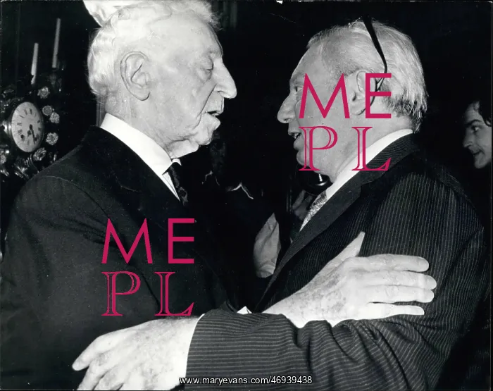 : Arthur Rubinstein and Isaac Stern, Paris : Arthur Rubinstein and Isaac Stern, Paris