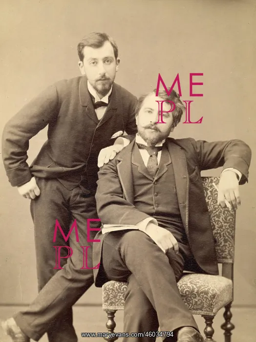 : Arthur Schnitzler with Friend : Arthur Schnitzler with Friend