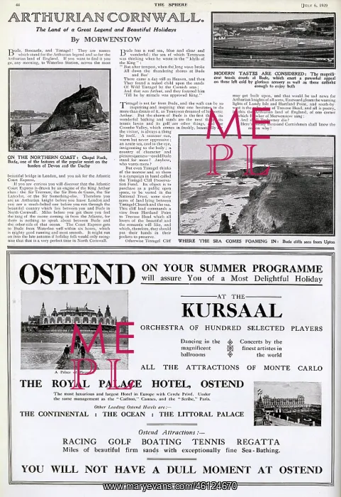 : Arthurian Cornwall, 1929 : Arthurian Cornwall, 1929