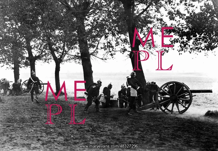 : Artillery during maneuvers, 1900 : Artillery during maneuvers, 1900