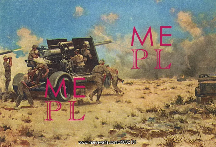 : ARTILLERY AT TOBRUK : ARTILLERY AT TOBRUK