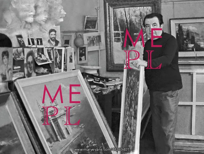 : Artist Dmitry Nalbandyan, 1981 : Artist Dmitry Nalbandyan, 1981