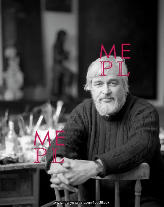 : Artist Mikhail Romadin, 1991 : Artist Mikhail Romadin, 1991