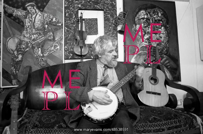 : Artist Mikhail Romadin, 1991 : Artist Mikhail Romadin, 1991