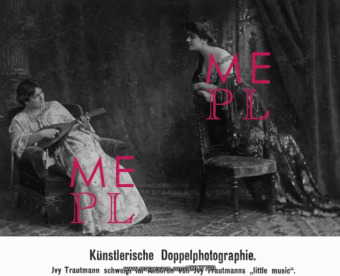 : Artistic double photograph, 1921 : Artistic double photograph, 1921