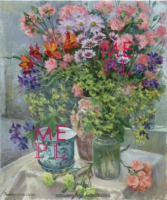 : The Artist's Choice ' carnations in vases : The Artist's Choice ' carnations in vases