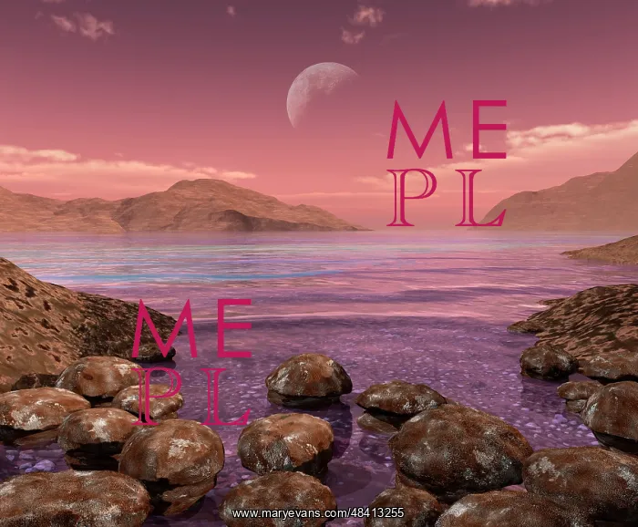 : Artist's concept of Archean stromatolites on the shore of ? : Artist's concept of Archean stromatolites on the shore of ?