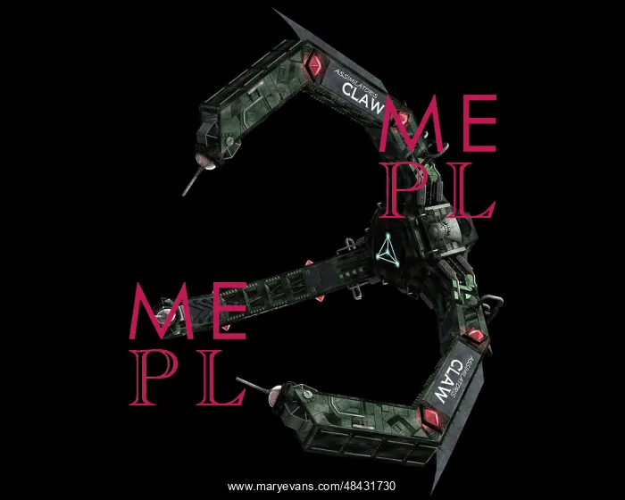 : Artist's concept of the Assimilator's Claw : Artist's concept of the Assimilator's Claw